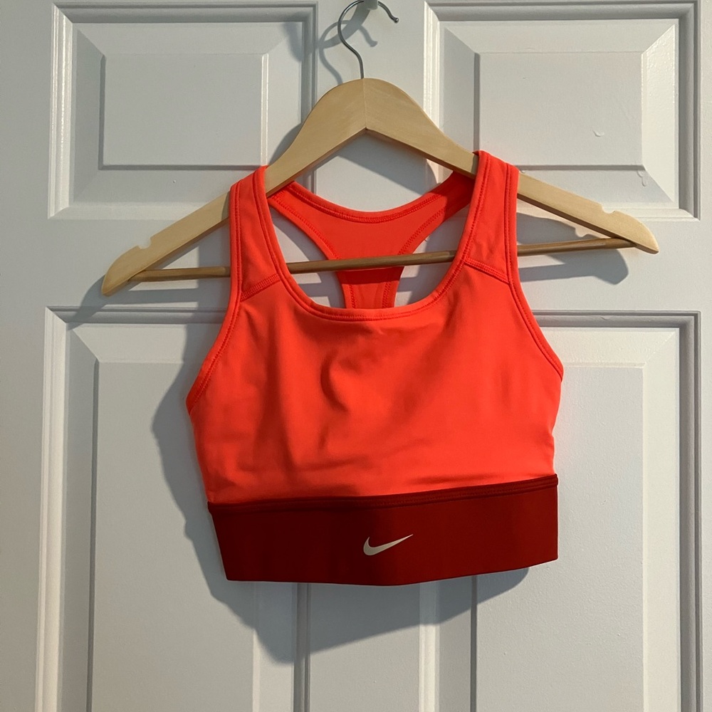 Nike Dri-FIT Sports Bra | Workout Gym Running | Medium Impact | Size S